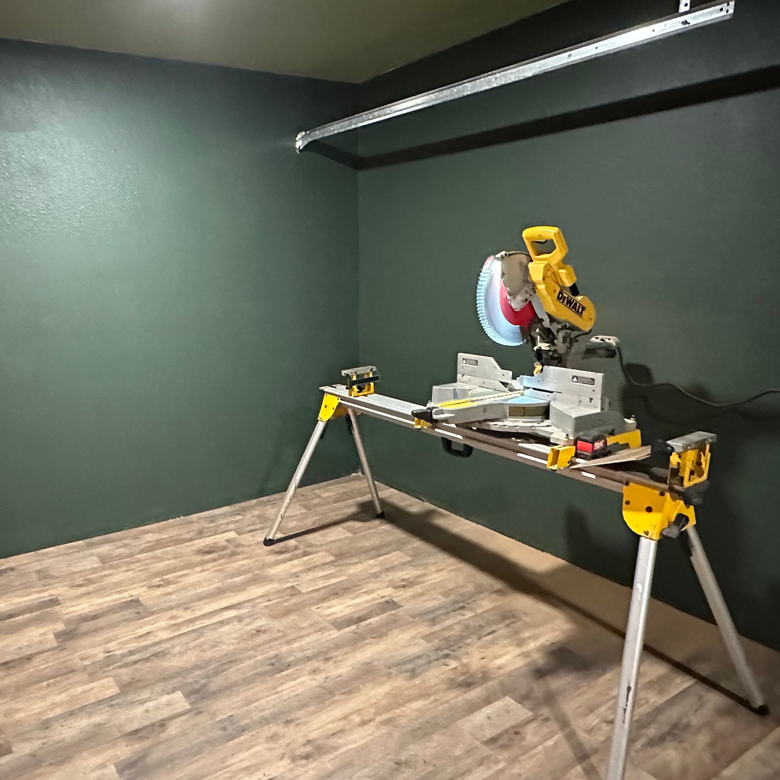 Finished home improvement detail showcasing quality workmanship.